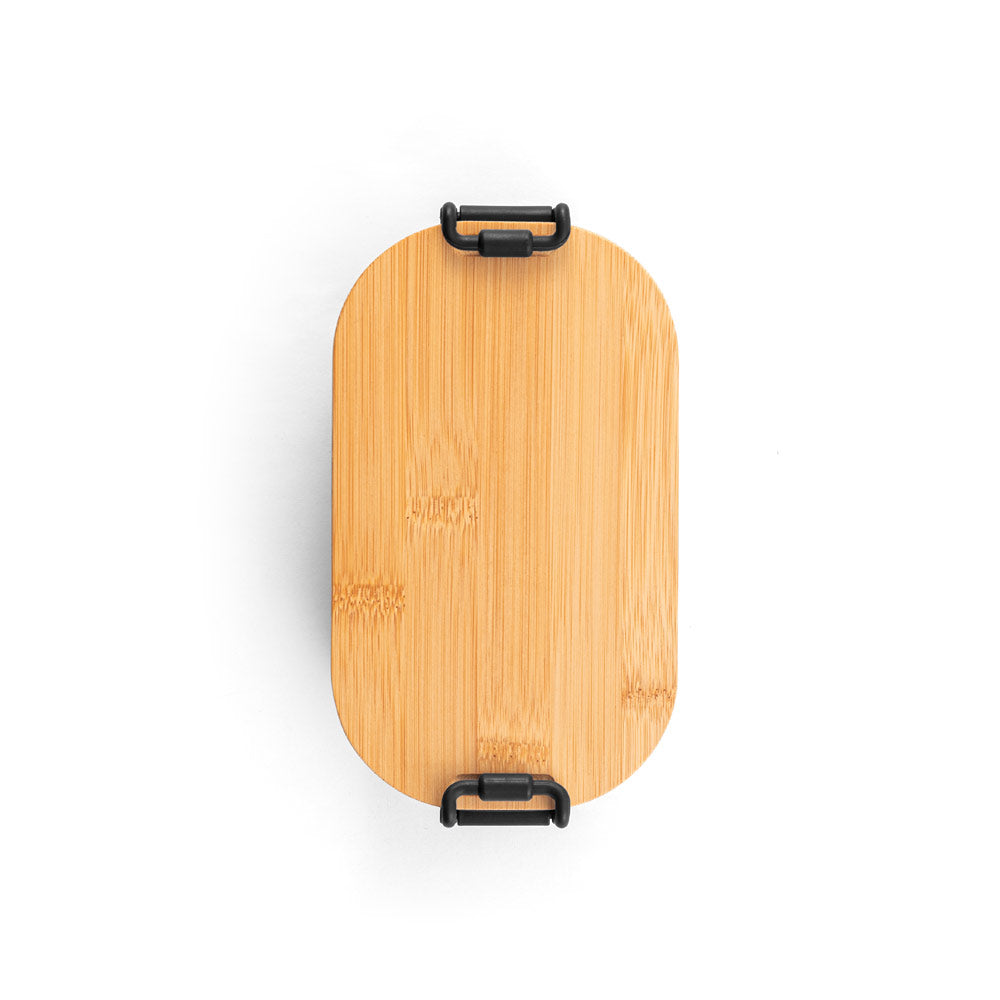 Mahleb. Airtight Pp Box With Bamboo Lid