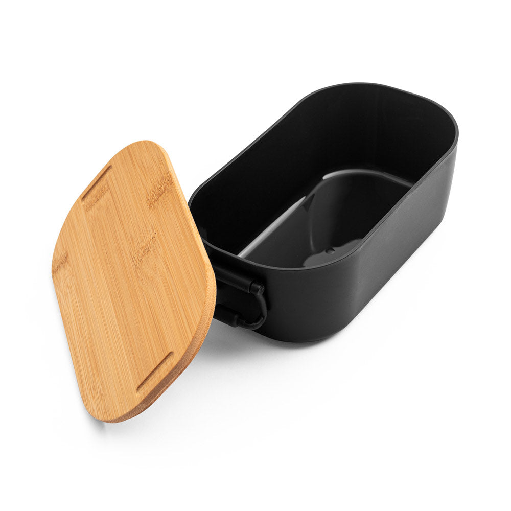 Mahleb. Airtight Pp Box With Bamboo Lid