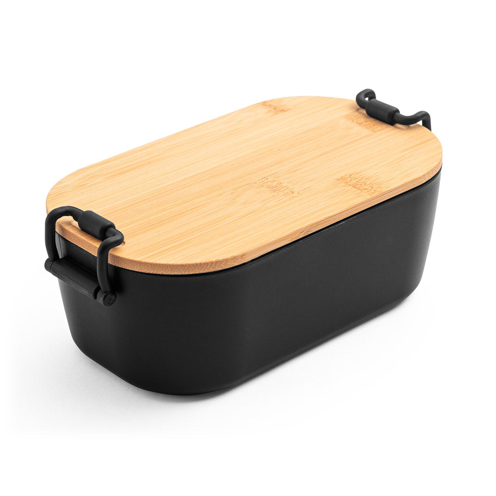 Mahleb. Airtight Pp Box With Bamboo Lid