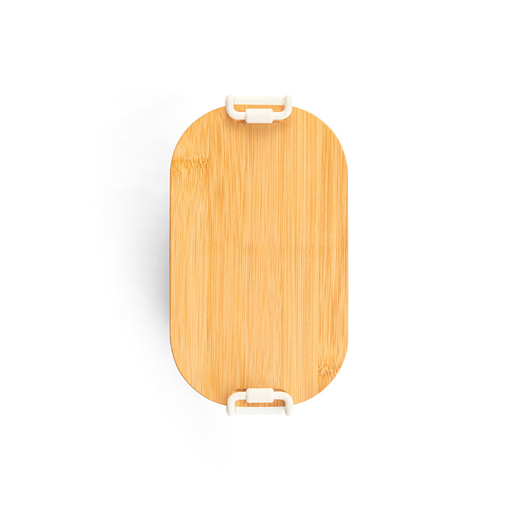 Mahleb. Airtight Pp Box With Bamboo Lid