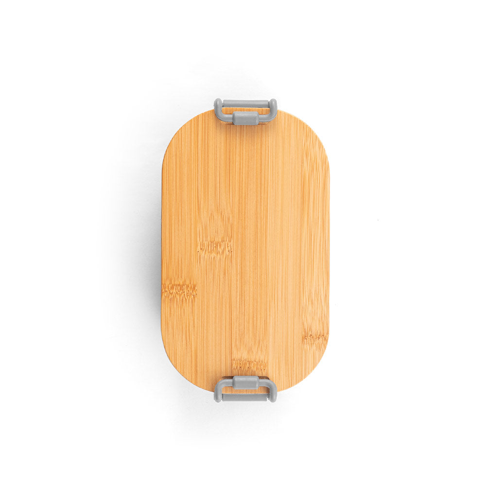 Mahleb. Airtight Pp Box With Bamboo Lid