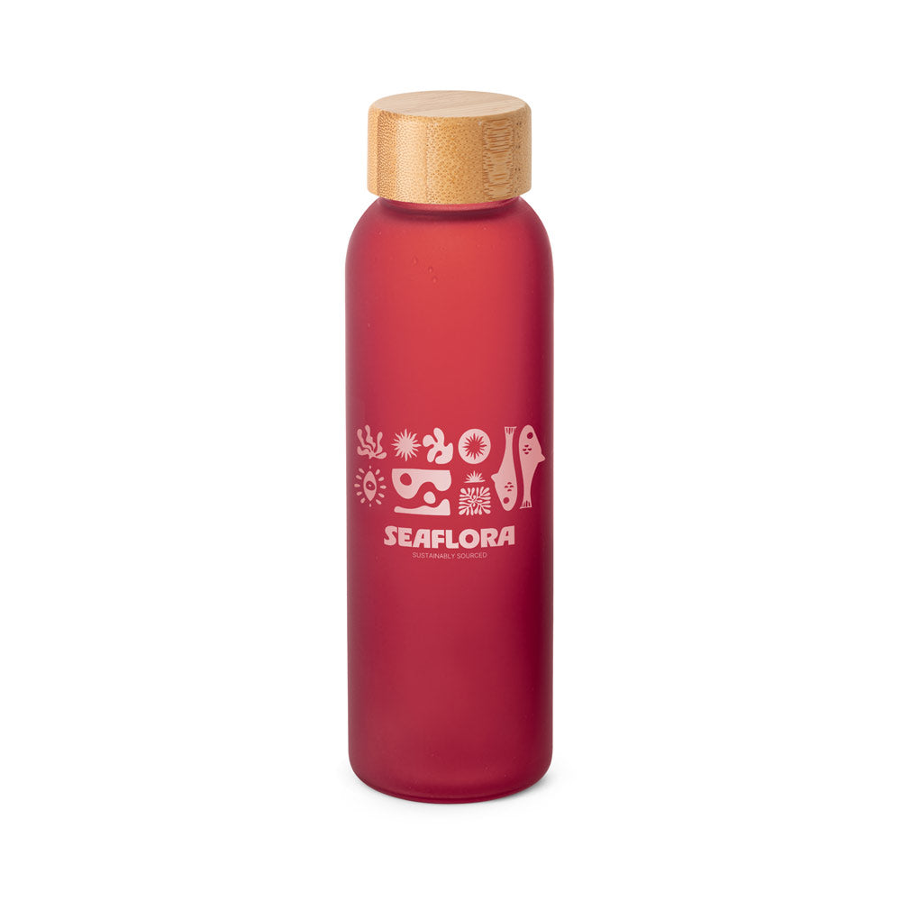 Lillard Glass. 520 Ml Frosted Glass Bottle