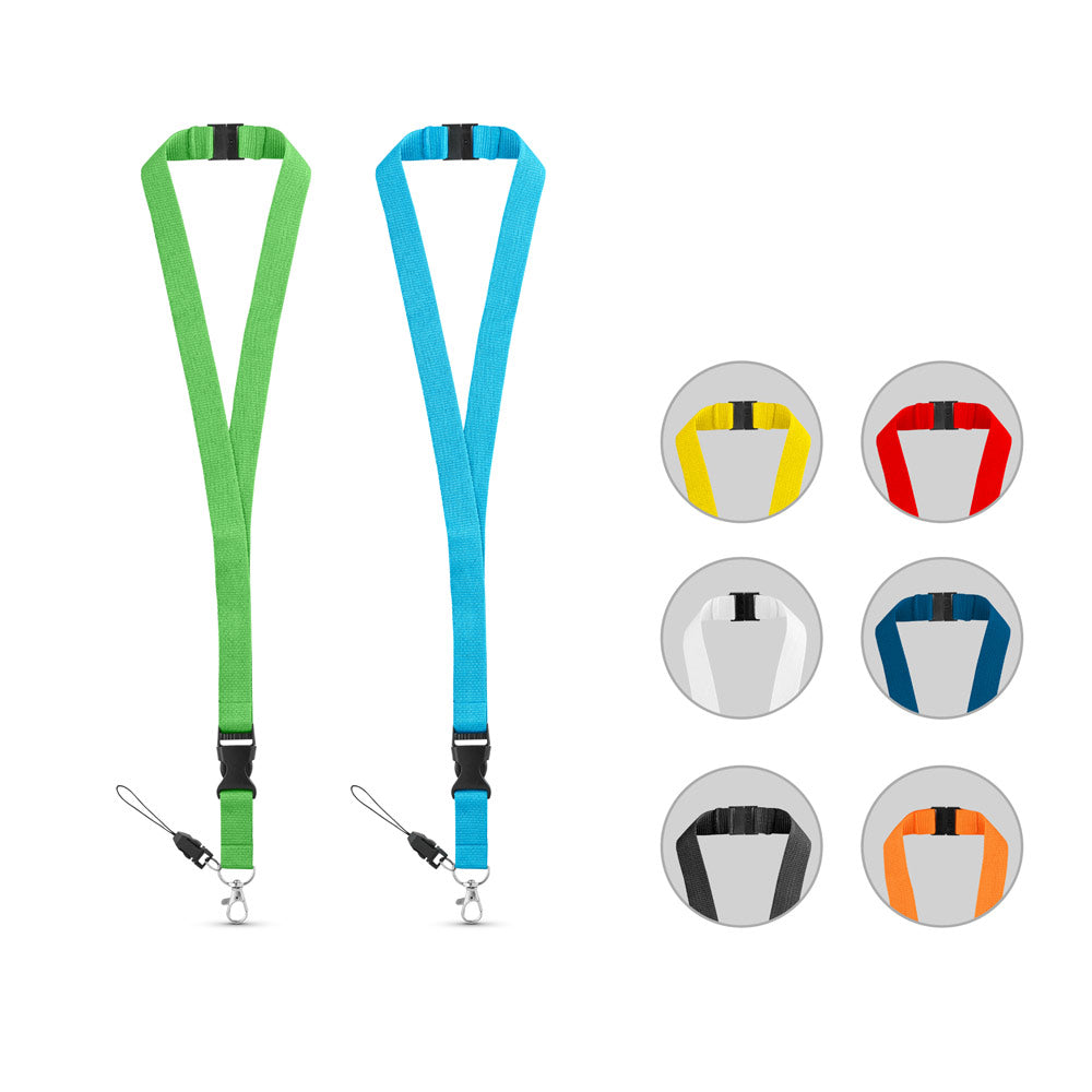 Murray. Polyester Lanyard With Metal Carabiner