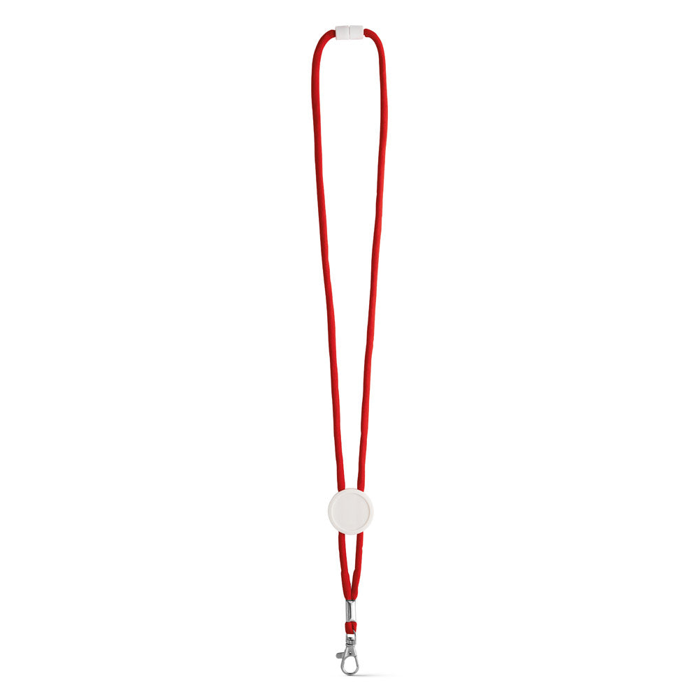 Weave. Adjustable Polyester Lanyard