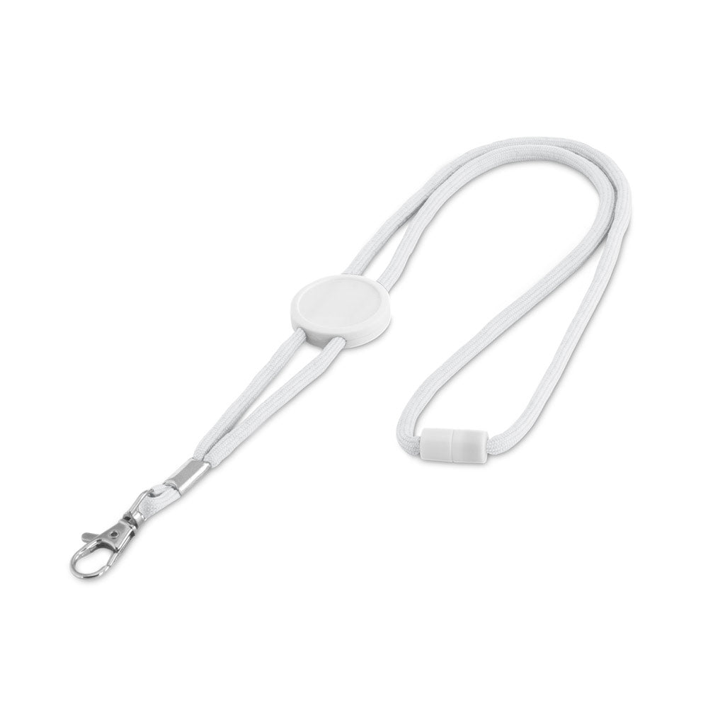 Weave. Adjustable Polyester Lanyard