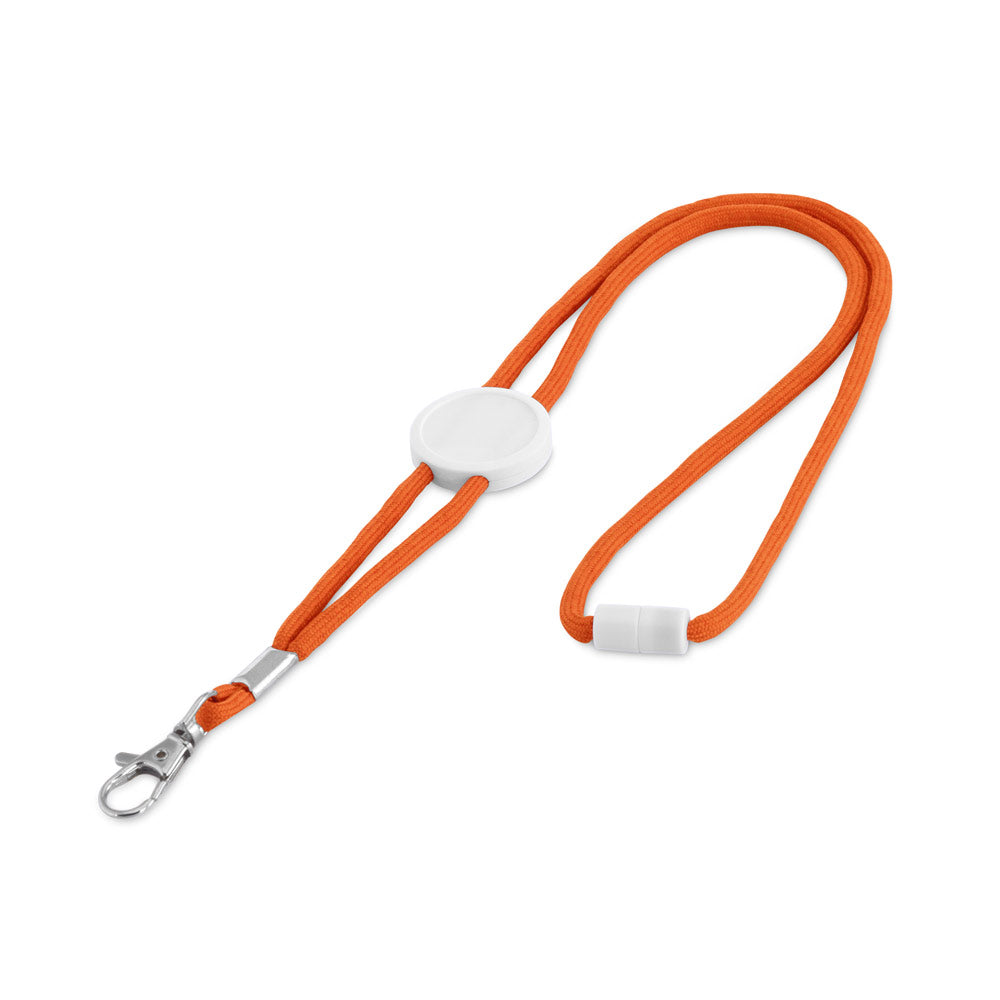 Weave. Adjustable Polyester Lanyard