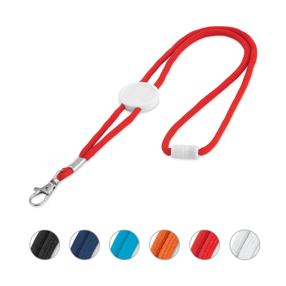 Weave. Adjustable Polyester Lanyard