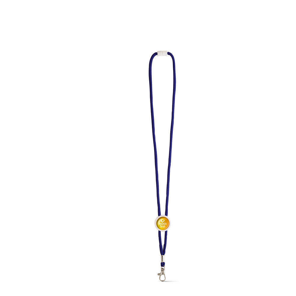 Weave. Adjustable Polyester Lanyard