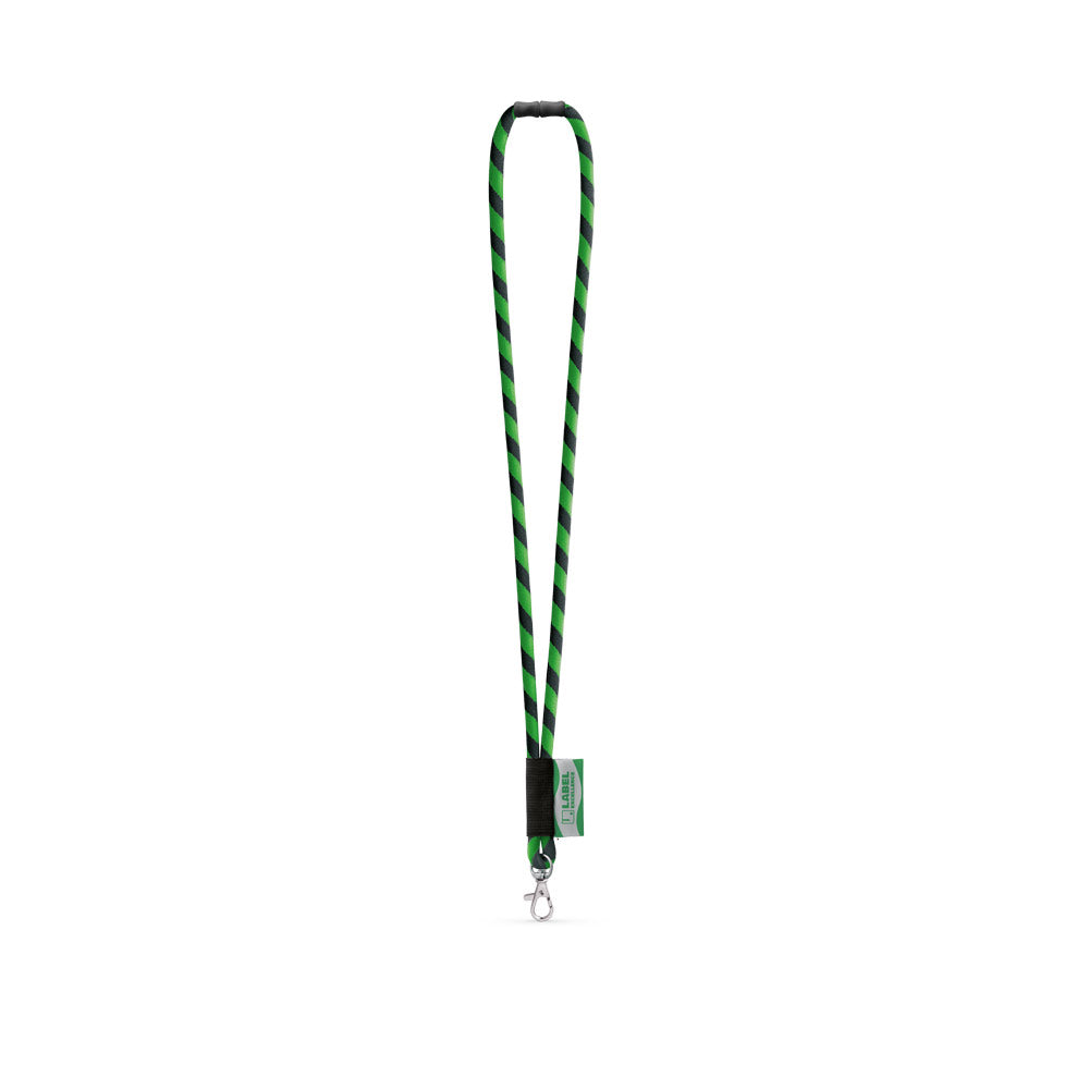 Wisbech. Set Lanyard Tube Long (Ø 7 Mm) With Hook Trigger Snap 9 Mm And Safety Lock Ø 7 Mm