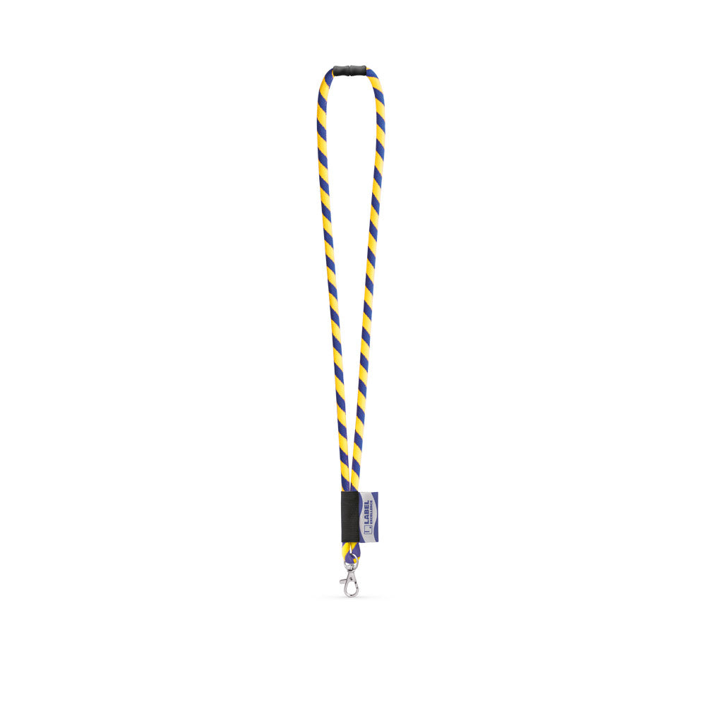 Wisbech. Set Lanyard Tube Long (Ø 7 Mm) With Hook Trigger Snap 9 Mm And Safety Lock Ø 7 Mm