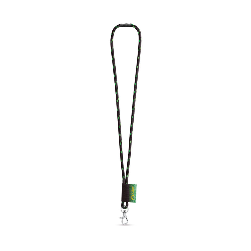 Mansfield. Set Lanyard Nautic Long (Ø 7 Mm) With Hook Trigger Snap 9 Mm And Safety Lock Ø 7 Mm