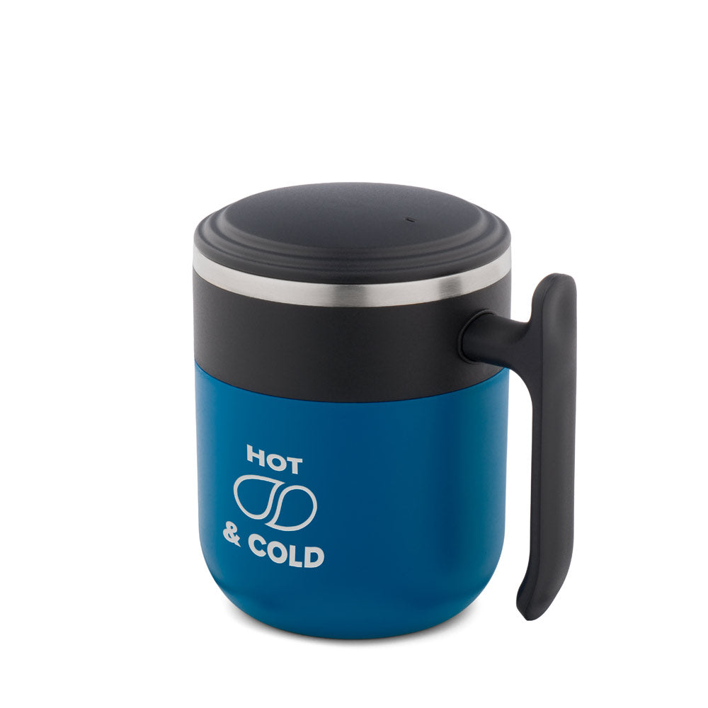 Maldini. Travel Mug With A Stainless Steel Interior And A Matt Finish, 400 Ml