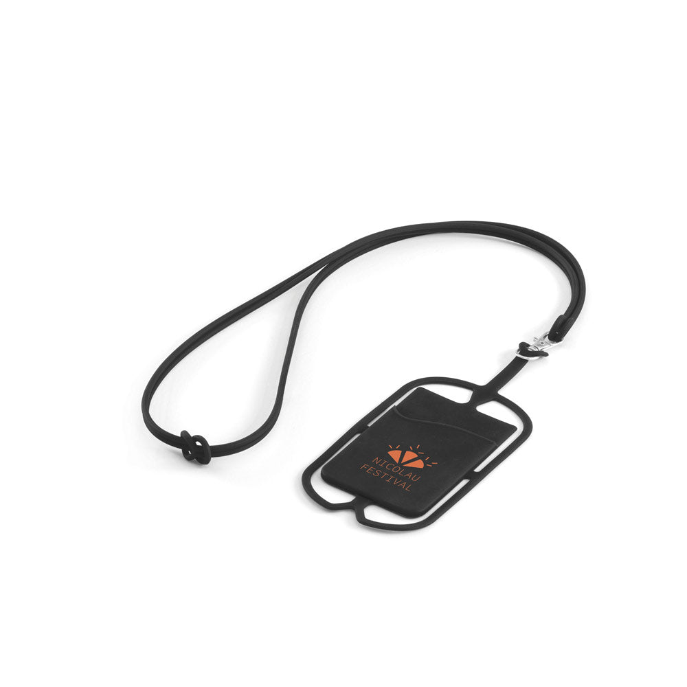Nicolaus. Card Holder With Smartphone Holder