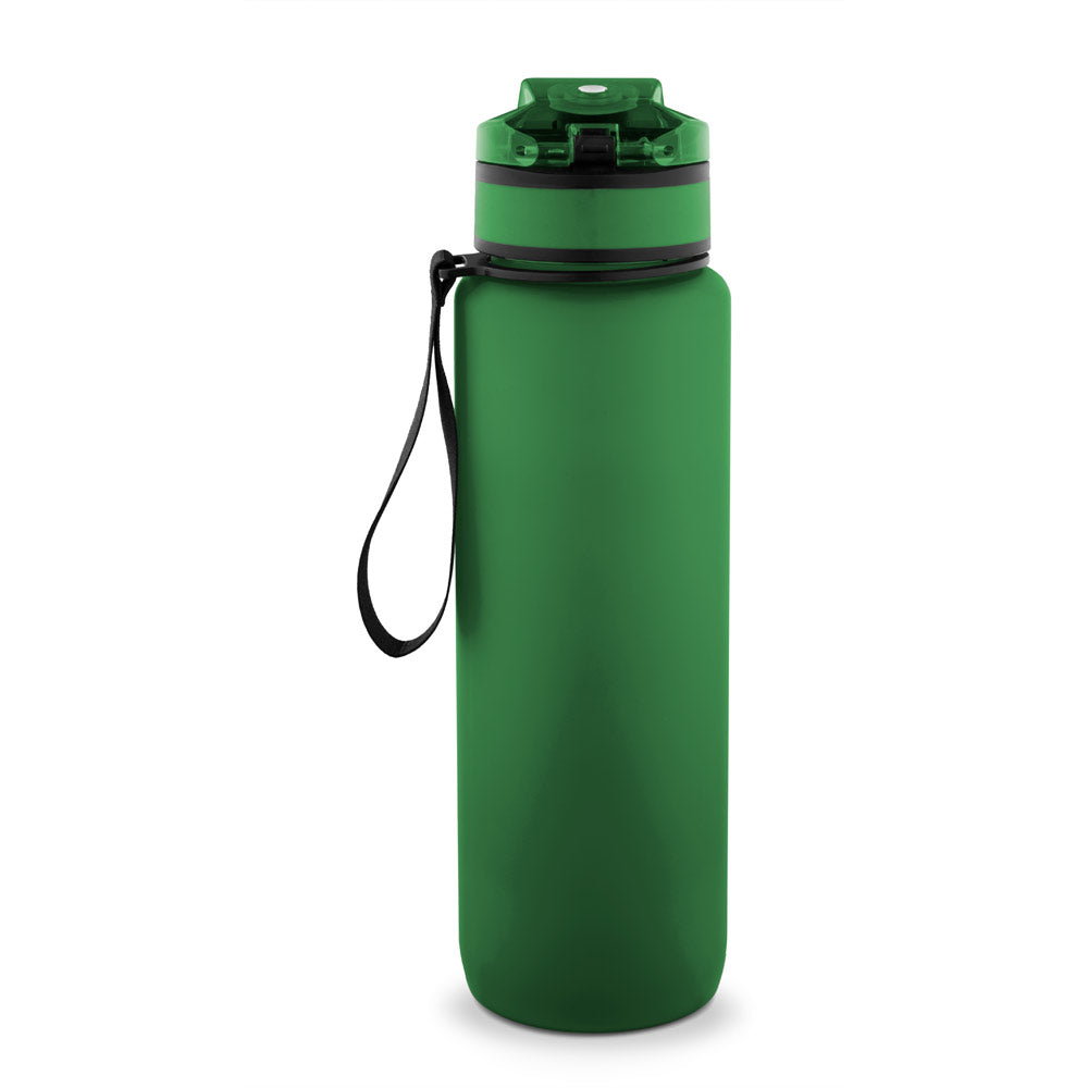 Eriksson. Bottle Made From Recycled Pet (100% Rpet), Featuring Motivational Phrases And Time Markings To Encourage You To Drink Water