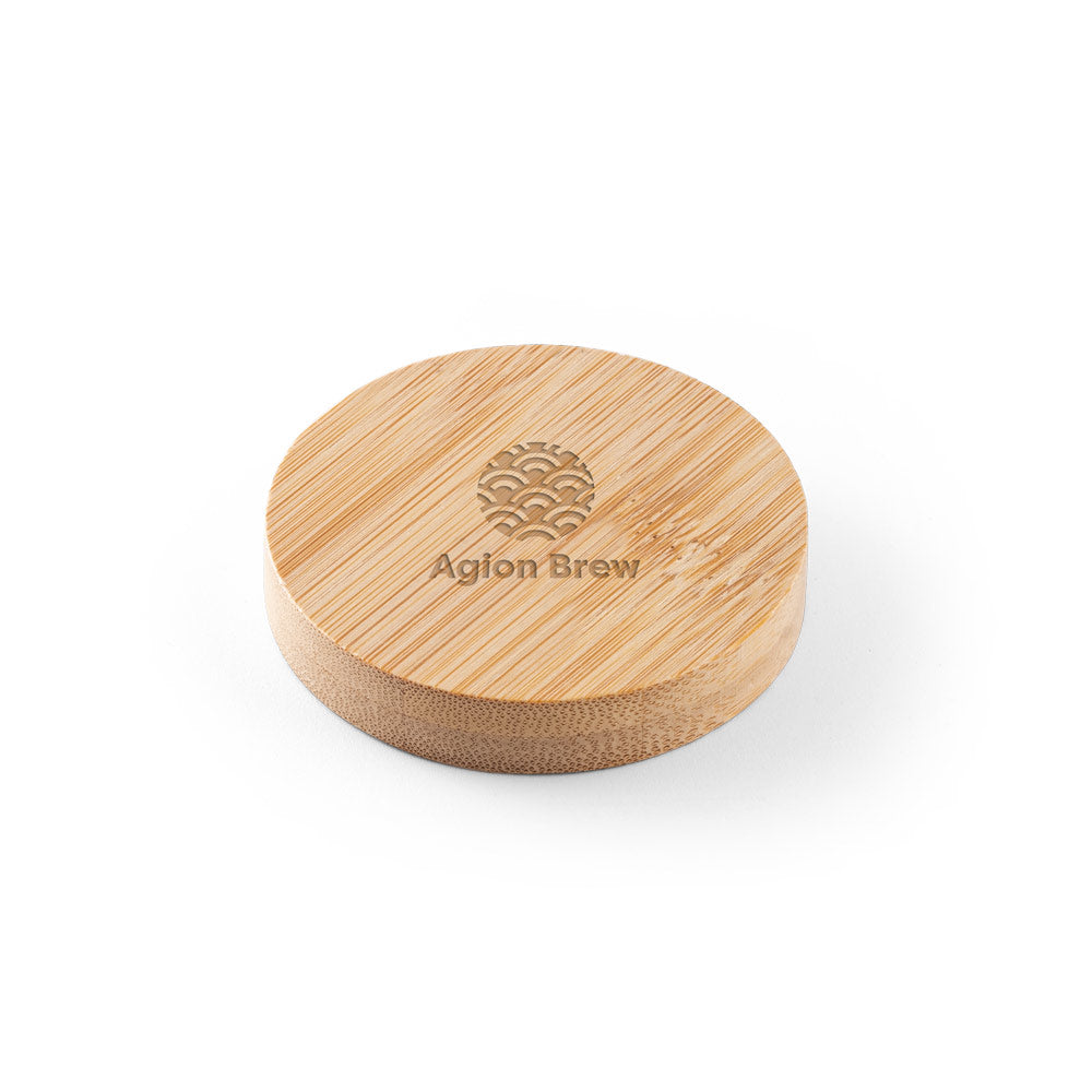 Amchur. Bamboo Coaster With Bottle Opener