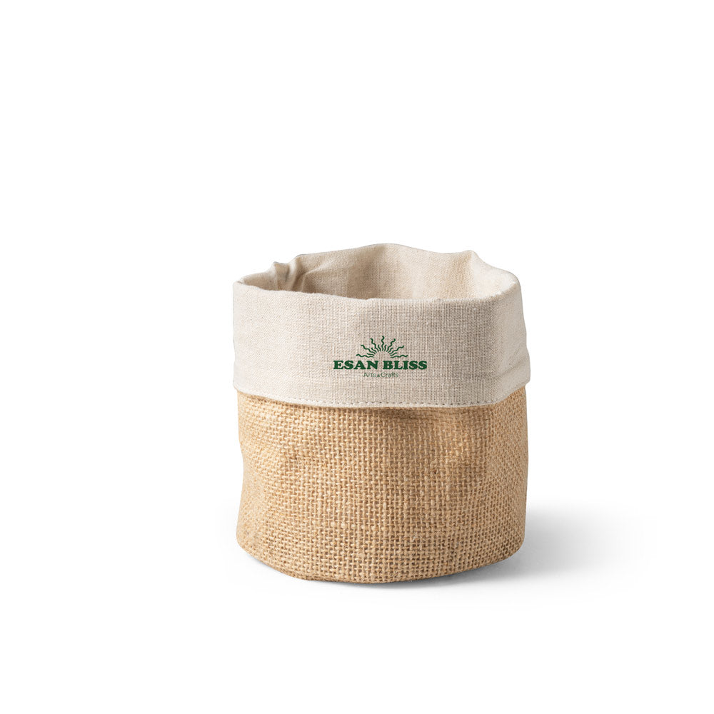 Ducasse. Multi-Purpose Bag In Jute (260G/M²) And Cotton (120G/M²)