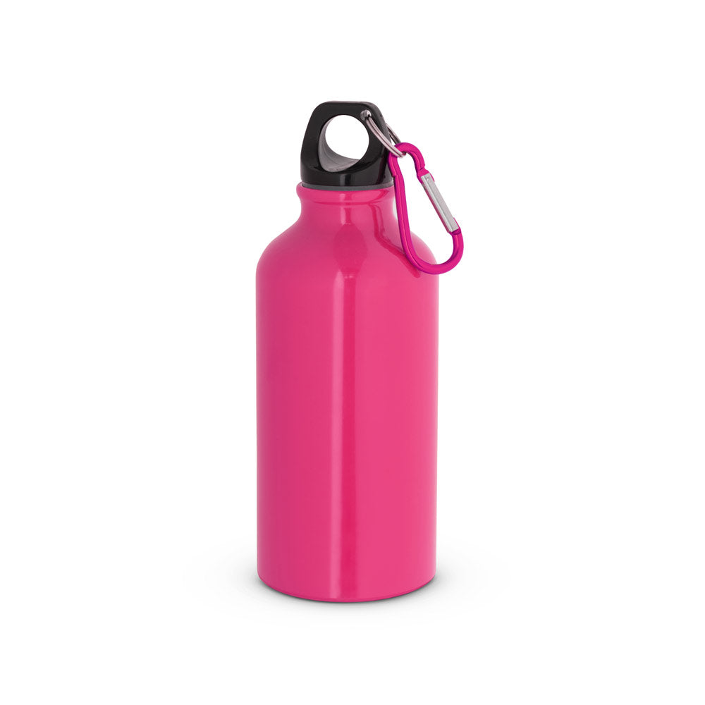 Landscape S. Aluminium Sports Bottle With Carabiner 400 Ml