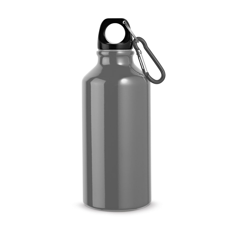 Landscape S. Aluminium Sports Bottle With Carabiner 400 Ml