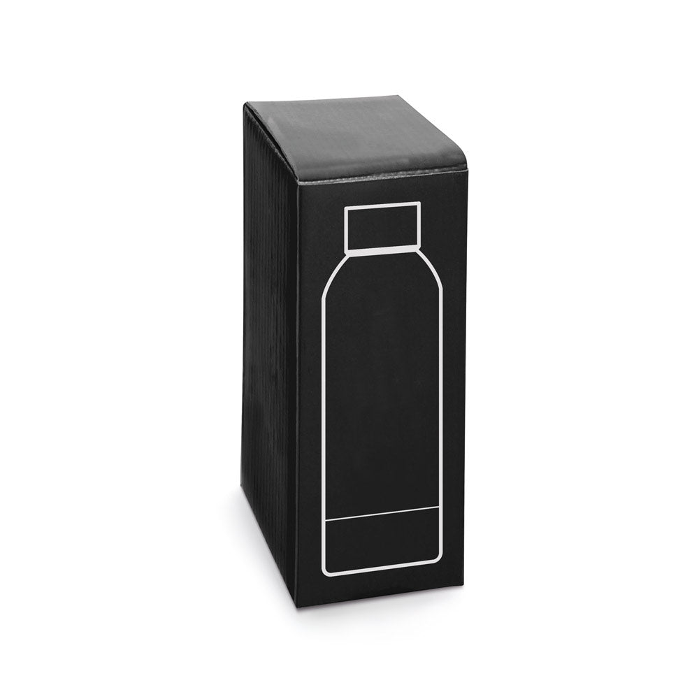 Odin. Double Wall Vacuum Stainless Steel (36% Recycled) Bottle With Rubber Coating 550 Ml