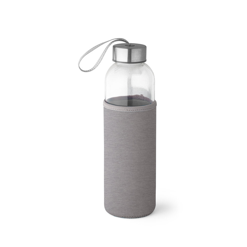 Raise. Glass And Stainless Steel Sport Bottle 520 Ml