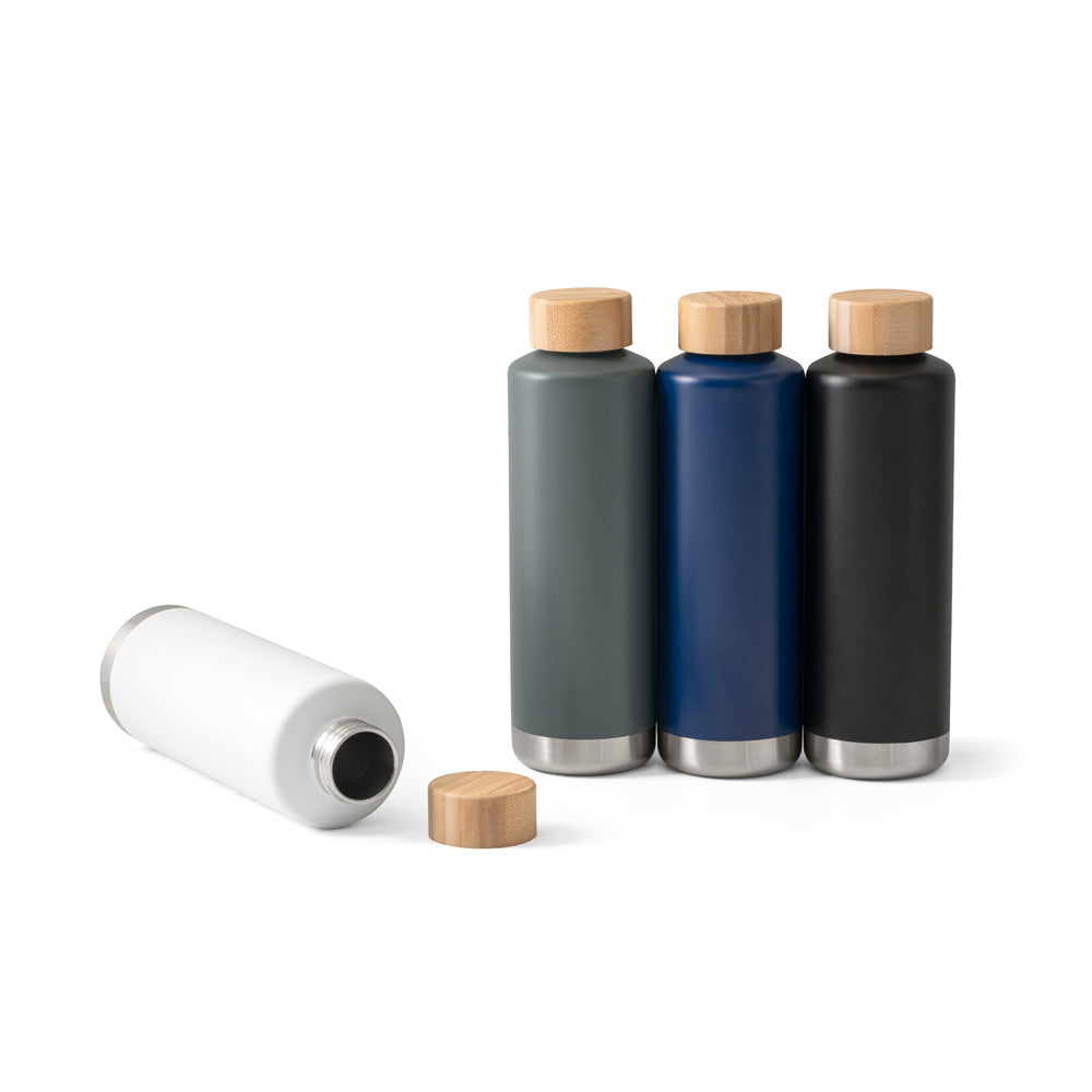 Norre Bottle. Double Wall Stainless Steel (36% Recycled) Vacuum Insulated Bottle 640 Ml