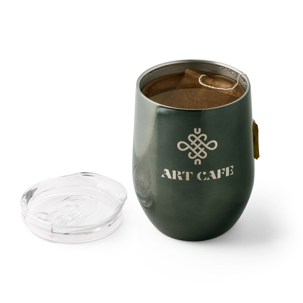 Ronde. Stainless Steel Travel Cup 400 Ml