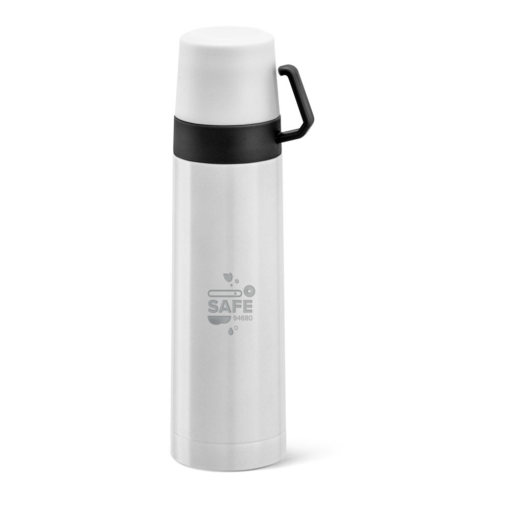 Safe. Stainless Steel And Pp Thermos 490 Ml