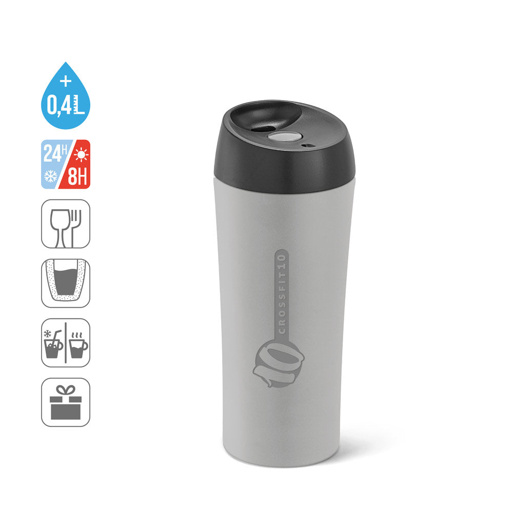 Monarda. Stainless Steel And Pp Travel Cup 470 Ml