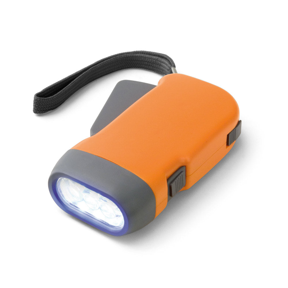 Eddie. Dynamo Torch With 3 Leds