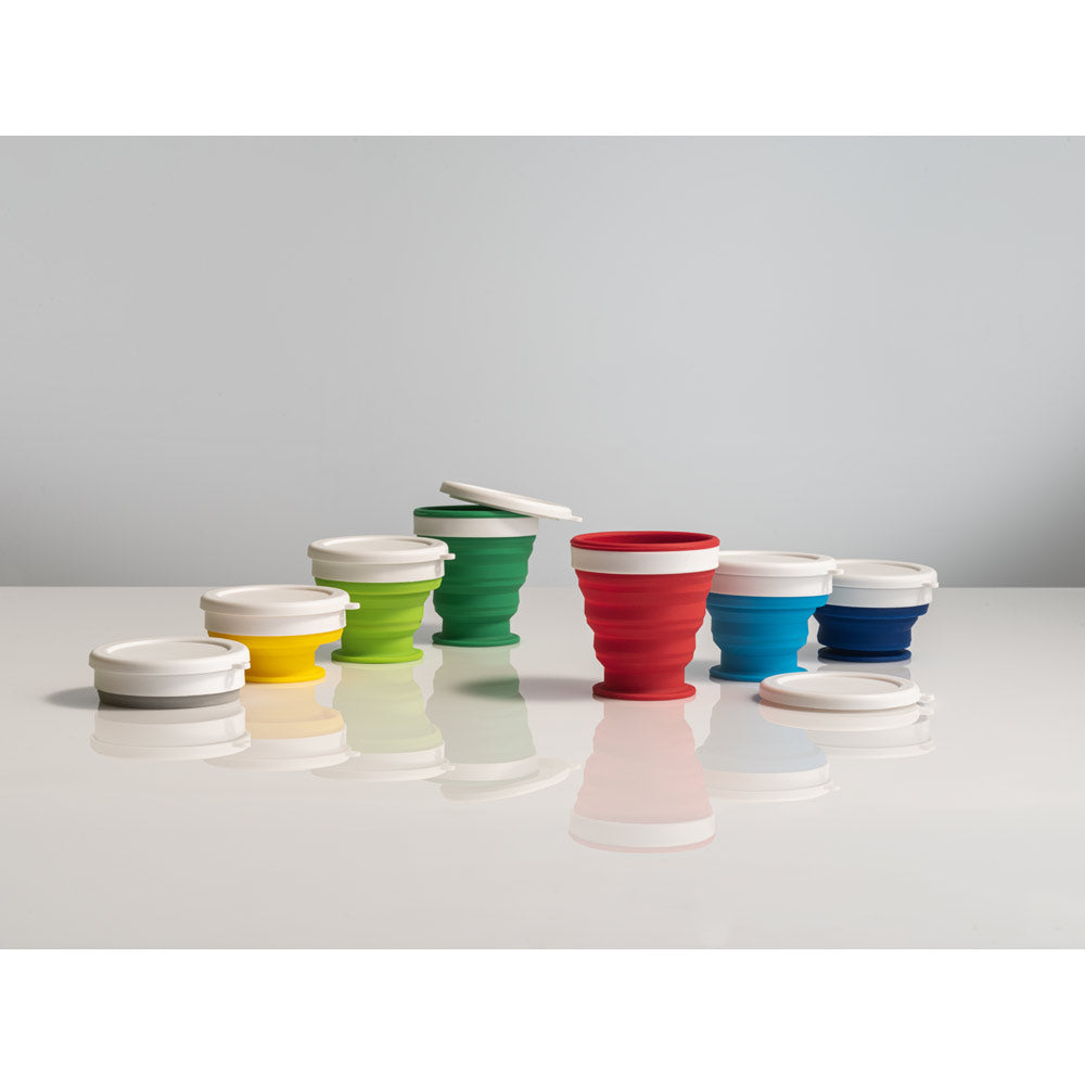 Astrada. Silicone And Pp Folding Travel Cup 250 Ml