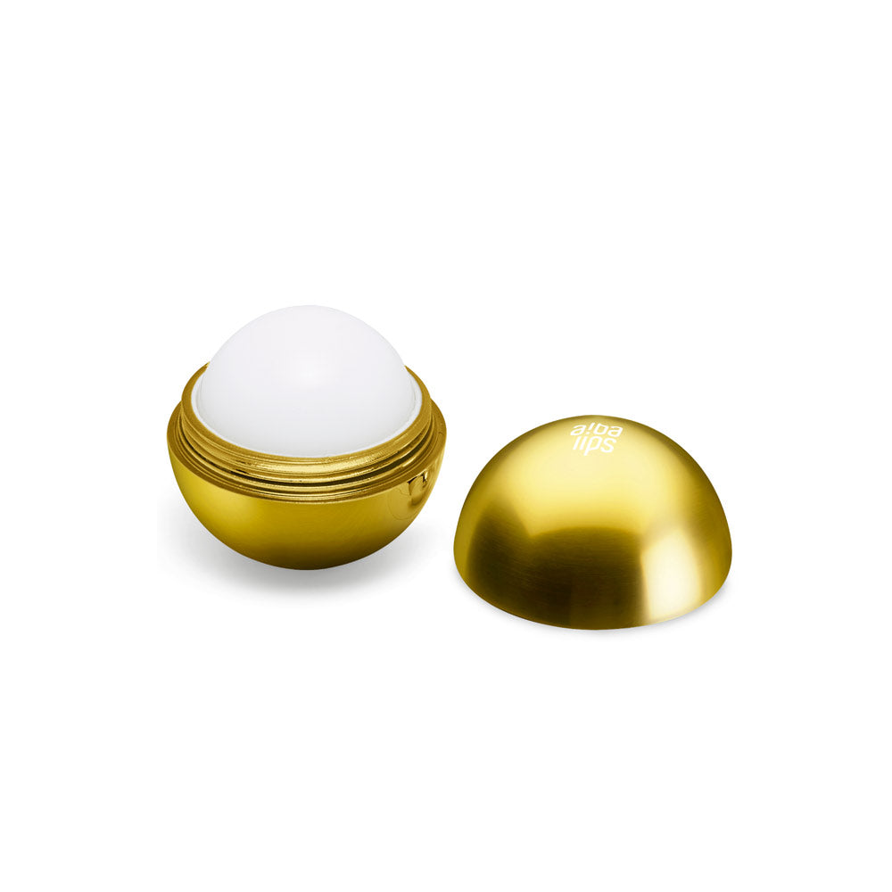Alba. Lip Balm With Abs Round-Shaped Packaging
