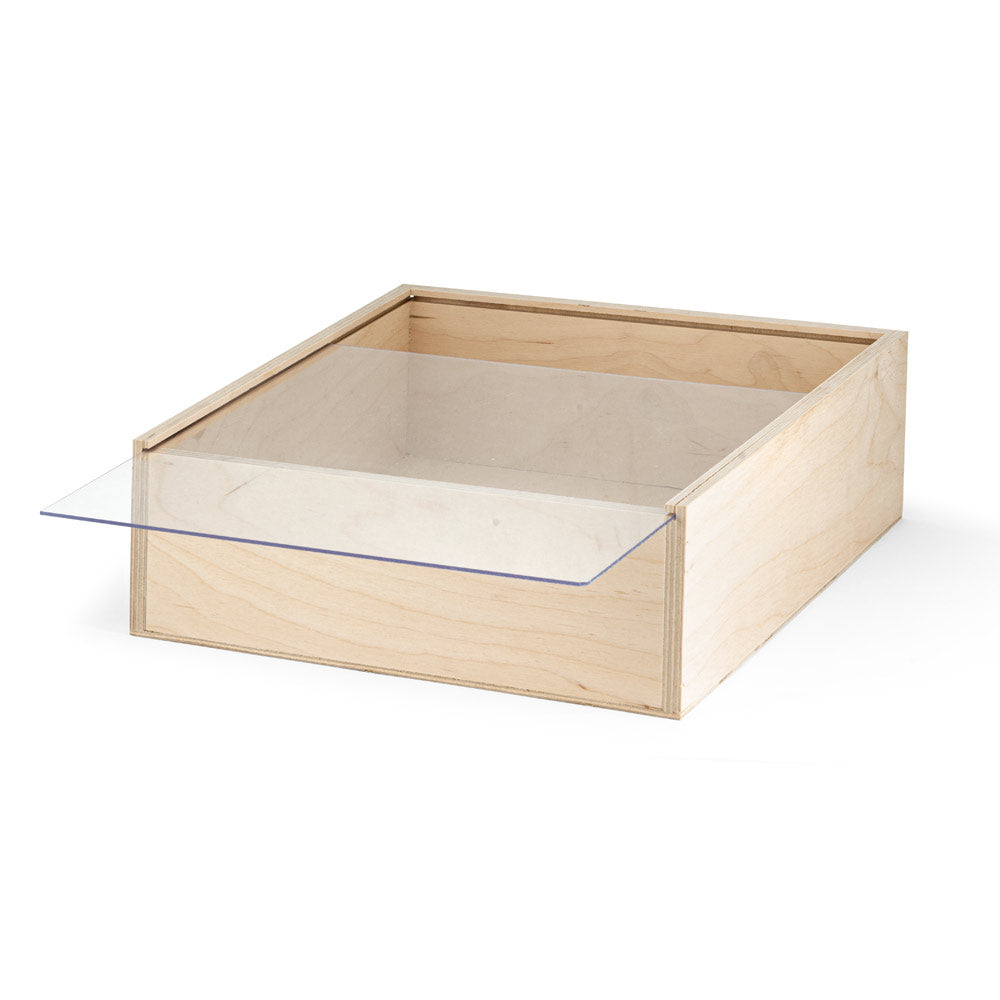 Boxie Clear L. Wood Box L