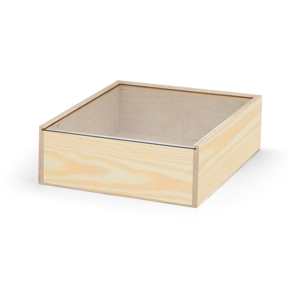 Boxie Clear L. Wood Box L