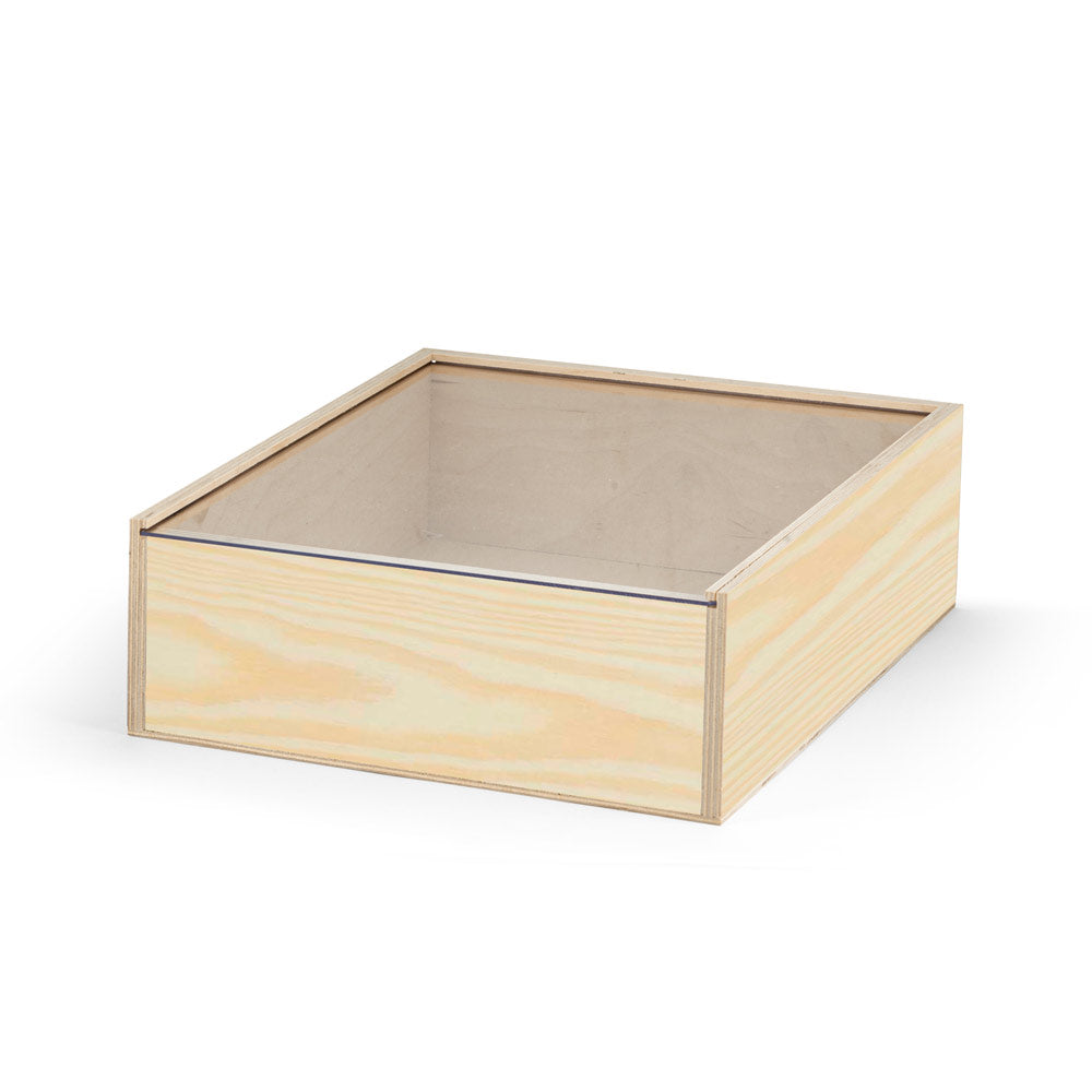 Boxie Clear L. Wood Box L