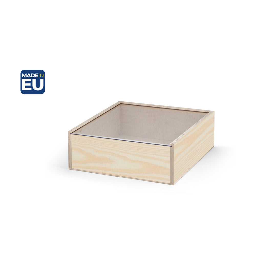 Boxie Clear L. Wood Box L