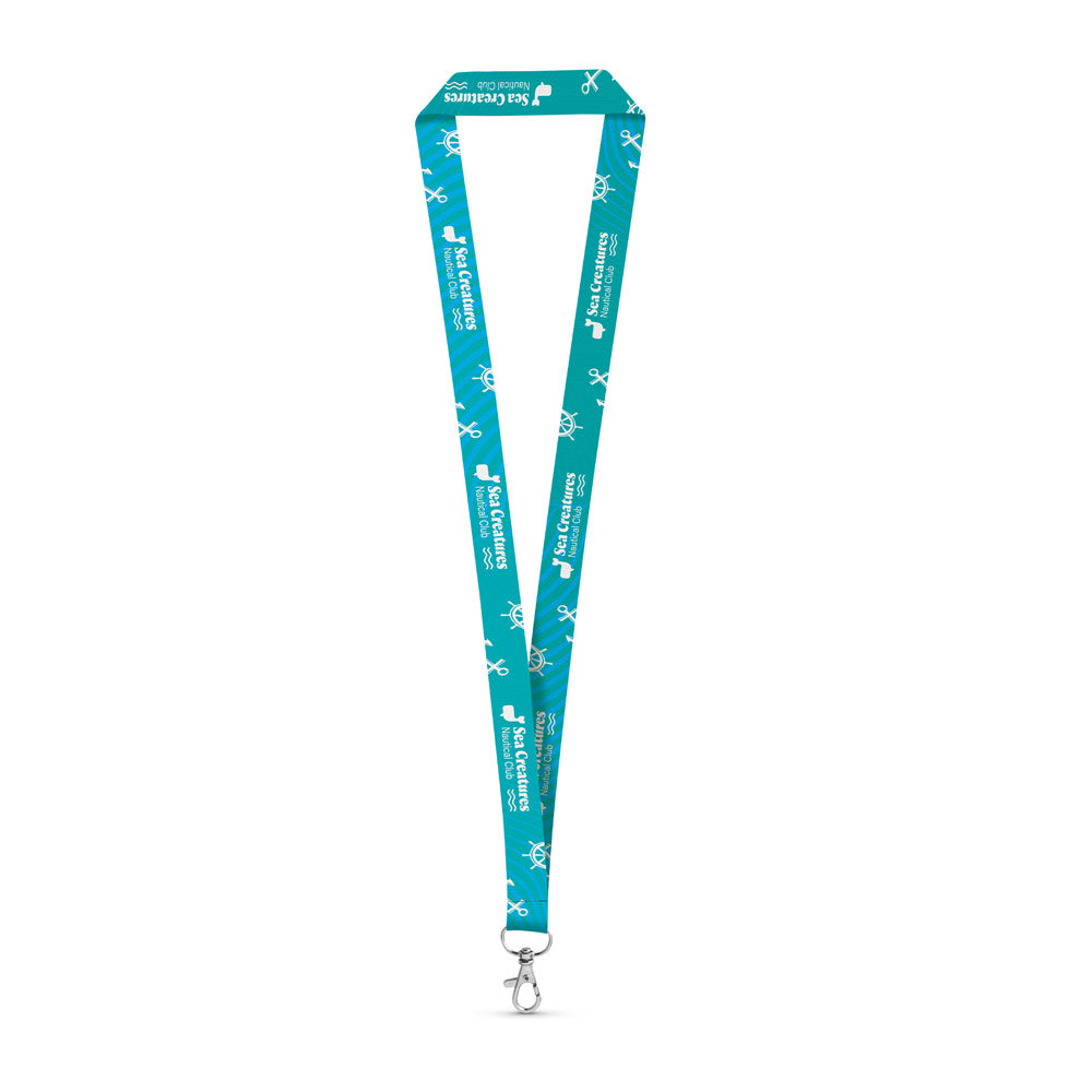 Brighton. Set Lanyard Sublimation Long Ii (20 Mm) With Hook Trigger Snap 20 Mm