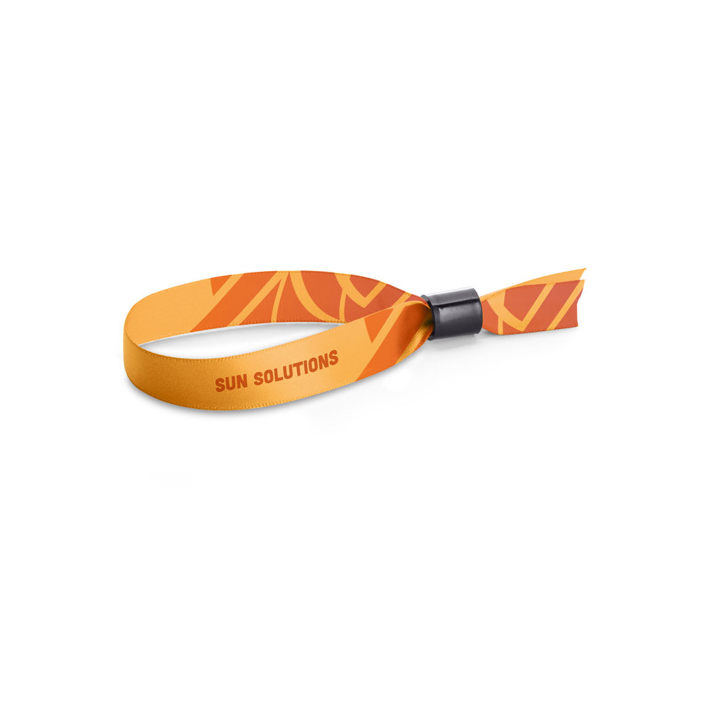 Hobart. Set Wristband Lanyard Sublimation Slim Ii (15 Mm) In Polyester With Safety Lock