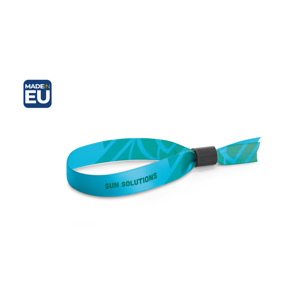 Hobart. Set Wristband Lanyard Sublimation Slim Ii (15 Mm) In Polyester With Safety Lock