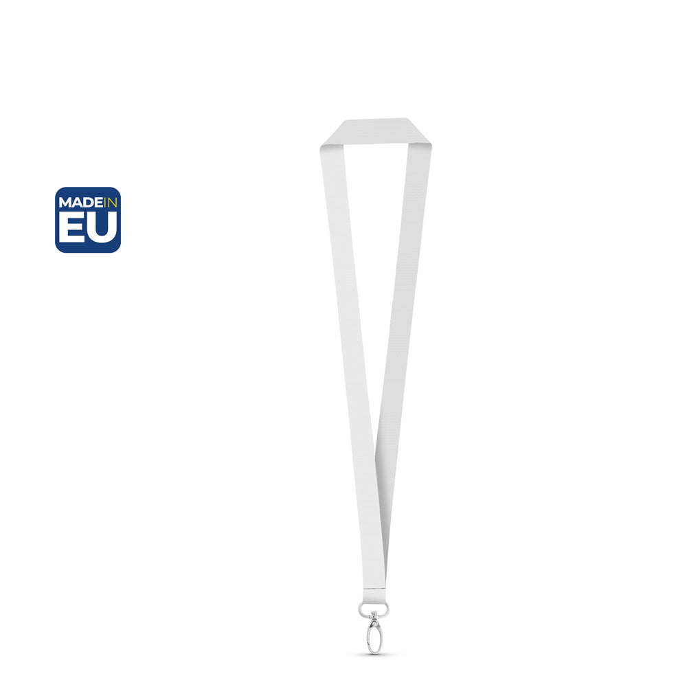 Manila. Set Lanyard Sublimation Long Ii (20 Mm) With Oval Carabiner 20 Mm