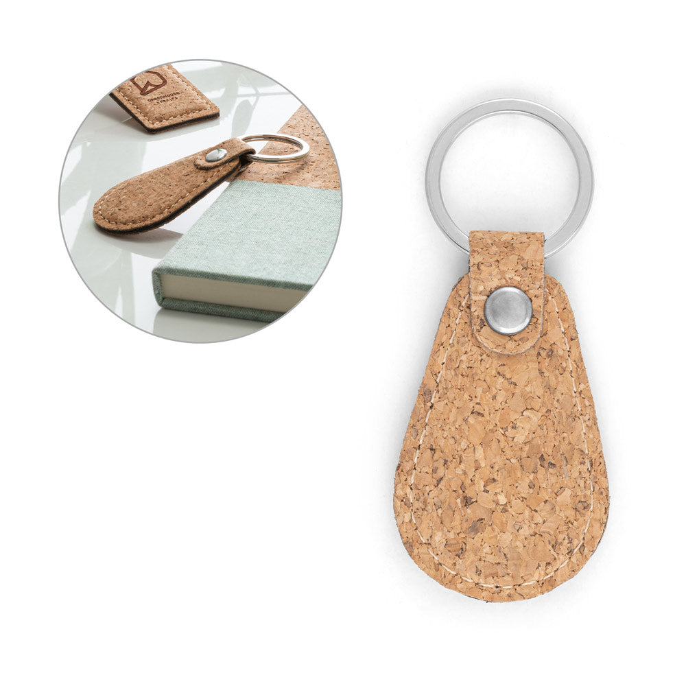 Millau. Cork Keyring