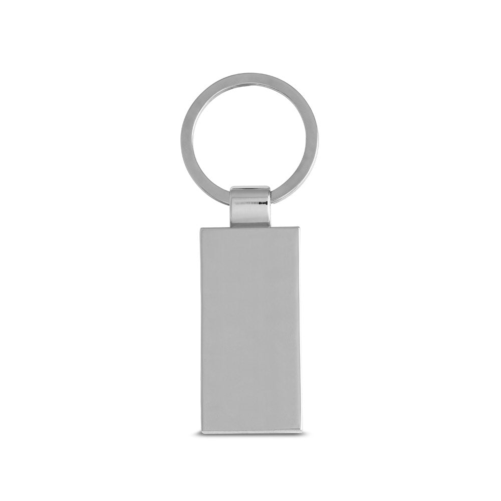 Homer. Rectangular Bamboo Keyring