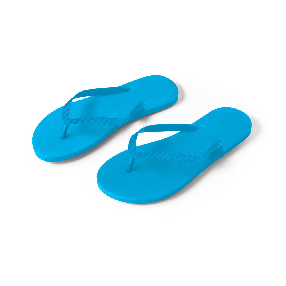 Maupiti S / M. Comfortable Slippers With Pe Sole And Pvc Strap