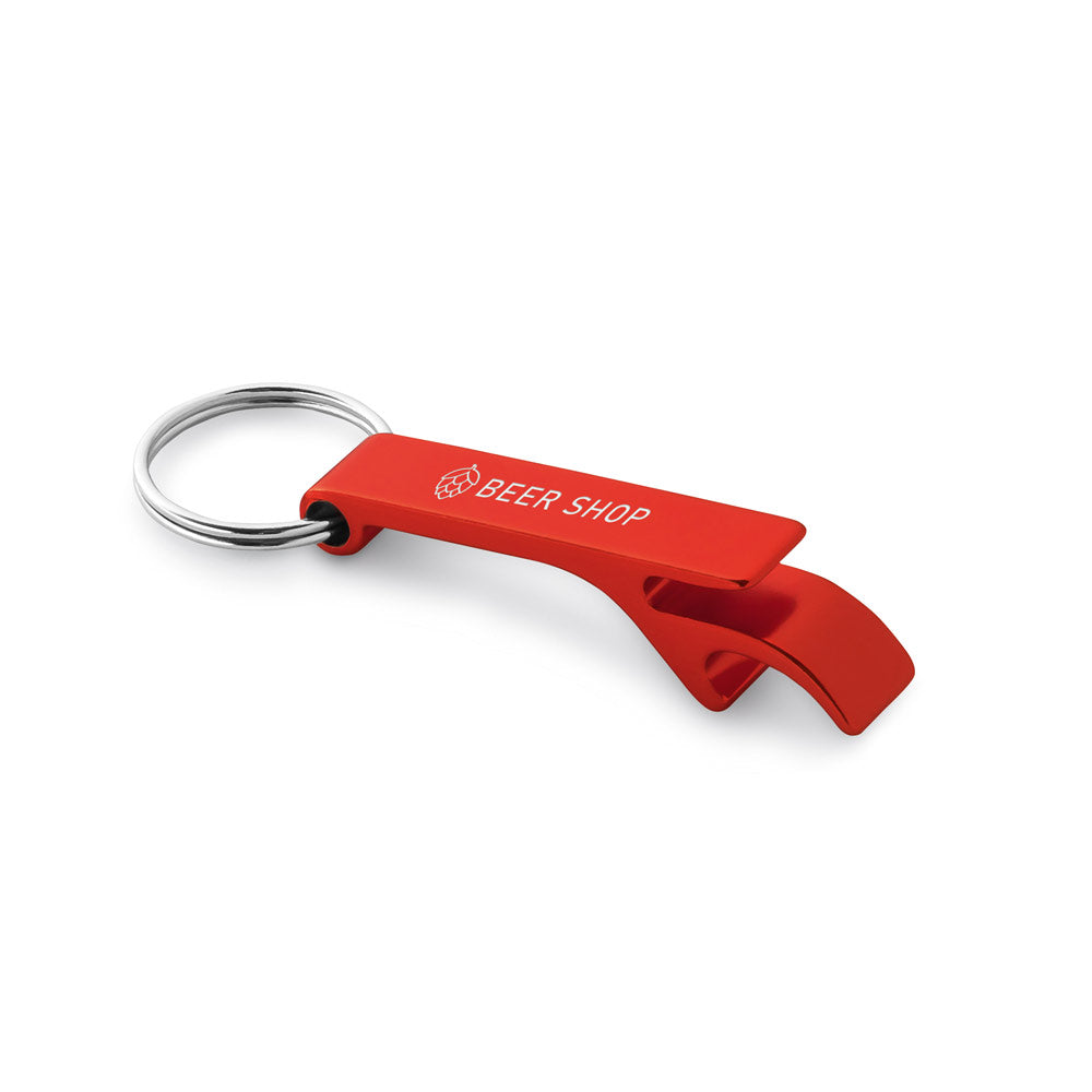 Re-Baitt. Recycled Aluminium (100% Ral) Keyring With Capsule Opener