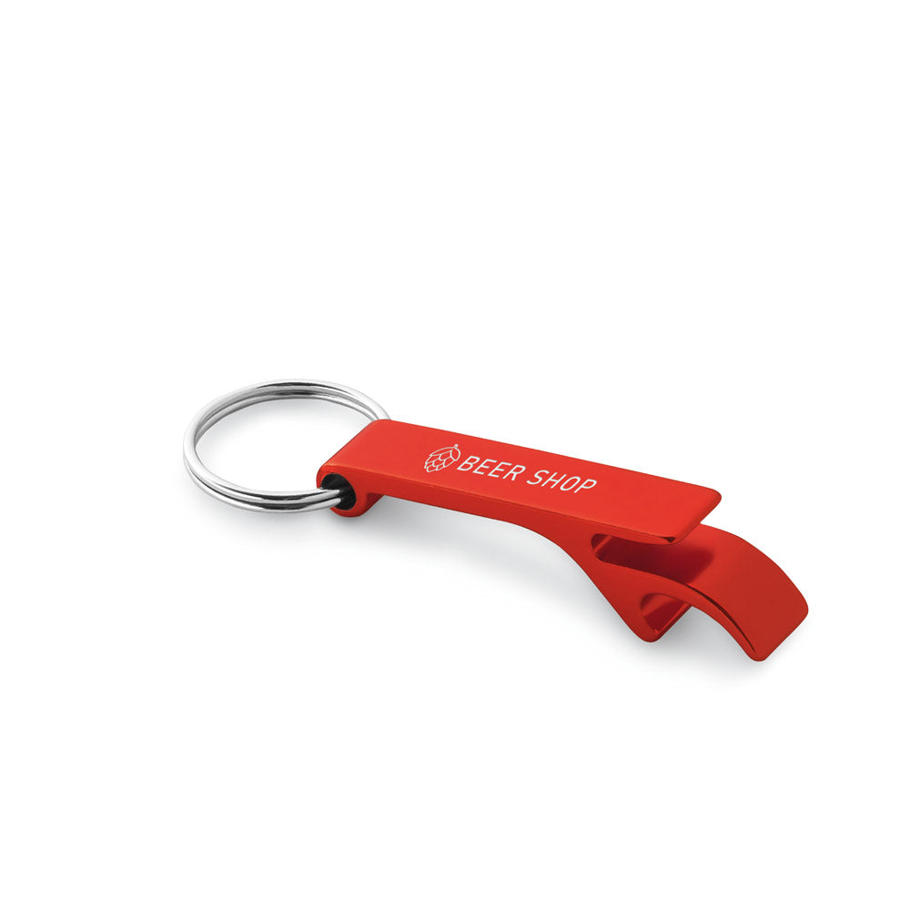 Re-Baitt. Recycled Aluminium (100% Ral) Keyring With Capsule Opener