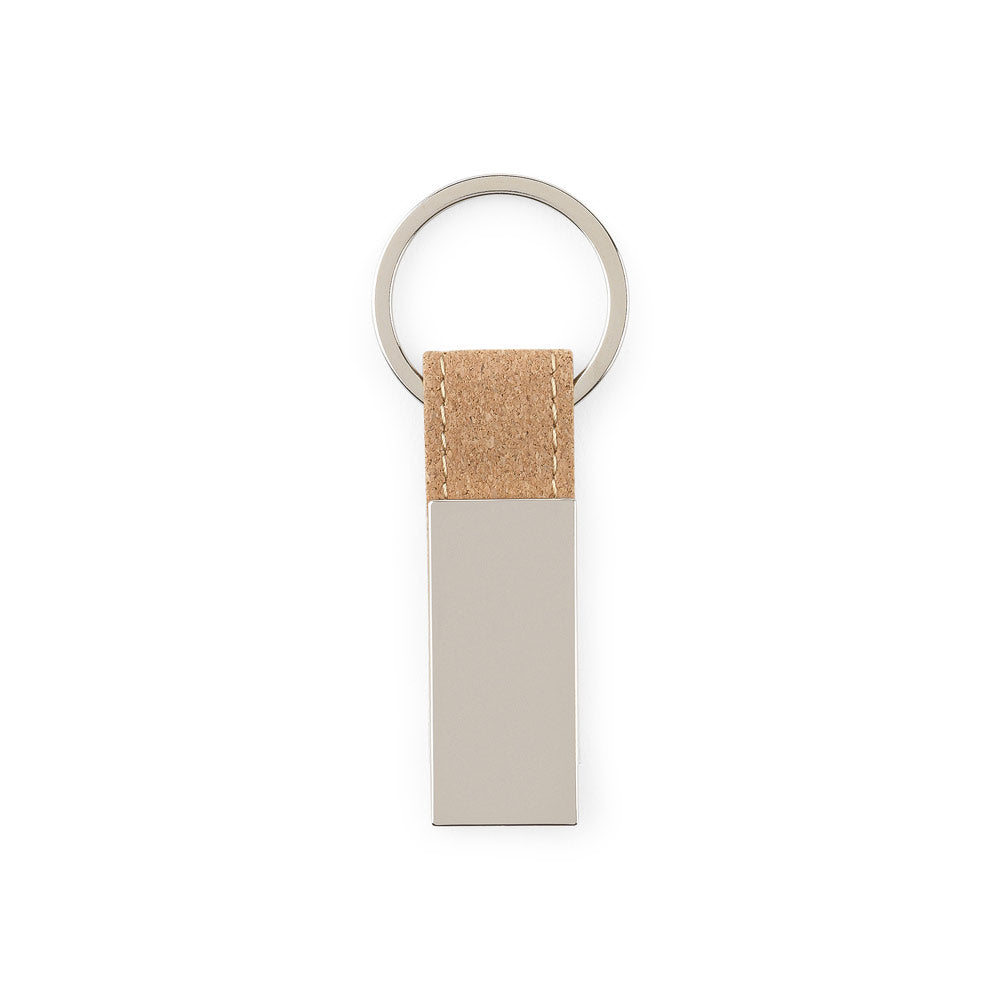 Gosling. Set Consisting Of A Card Holder And A Key Holder, Both In Metal And Cork