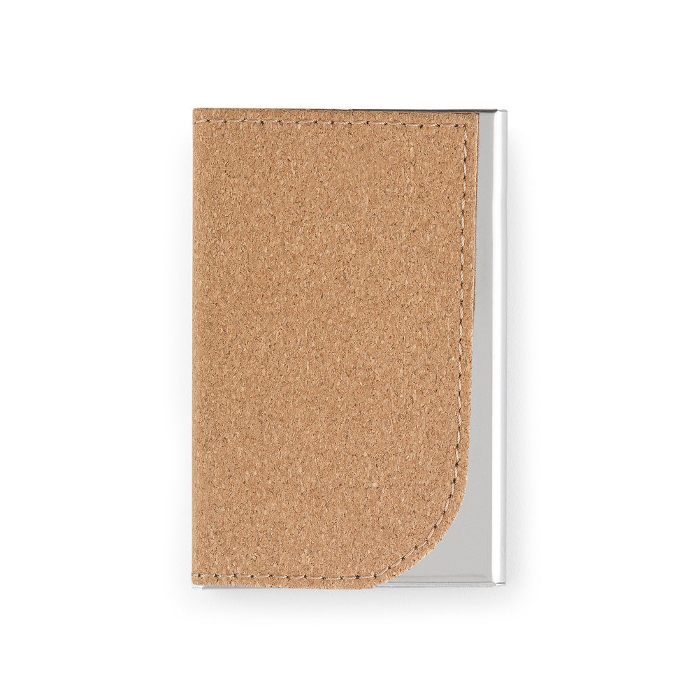Gosling. Set Consisting Of A Card Holder And A Key Holder, Both In Metal And Cork