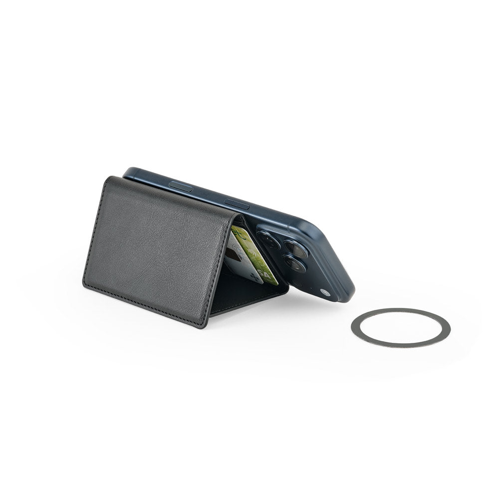 Harald. High-Capacity Pu Magnetic Wallet With Rfid Blocking