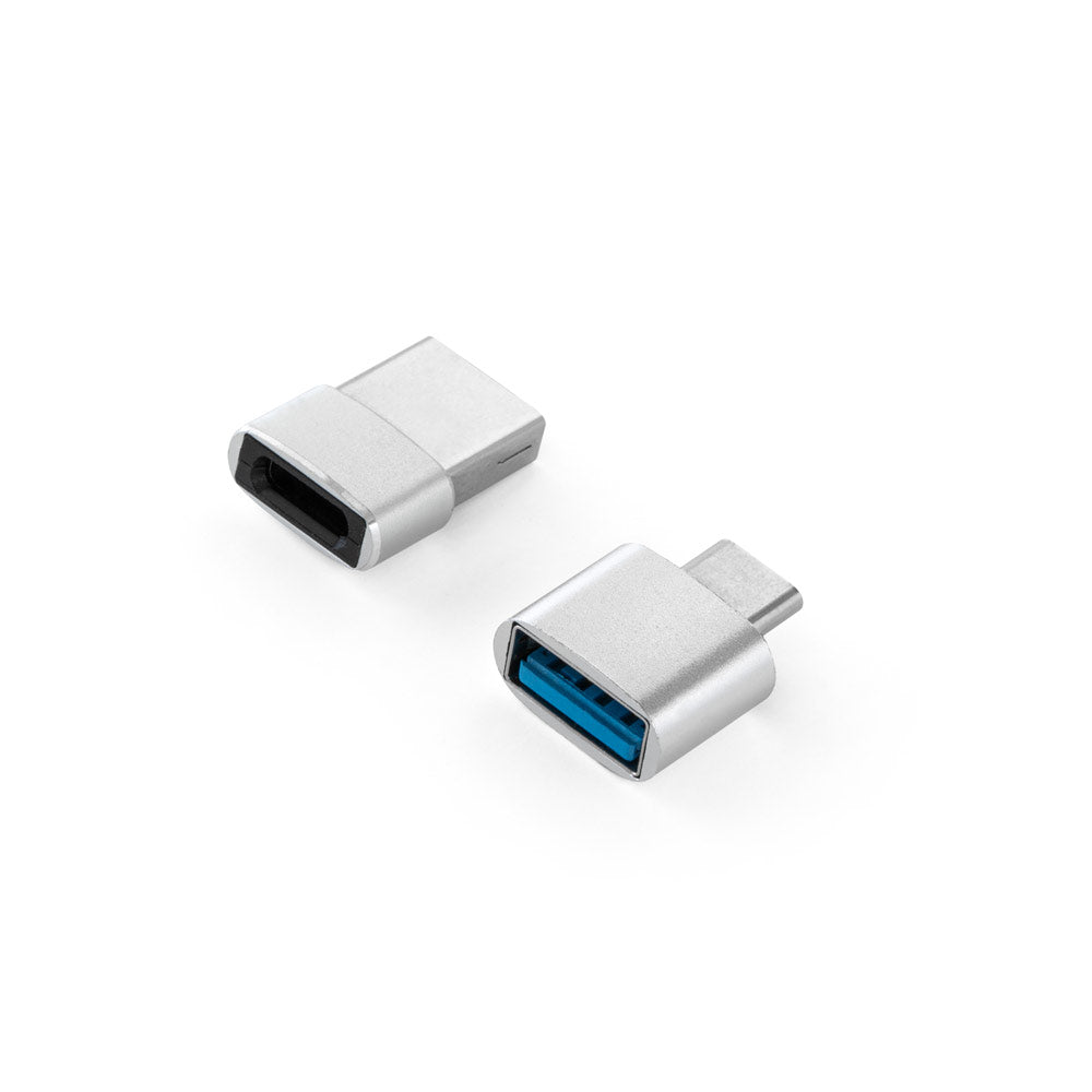 Minsky. Set Of 2 Aluminium Usb-A / Usb-C Adapters