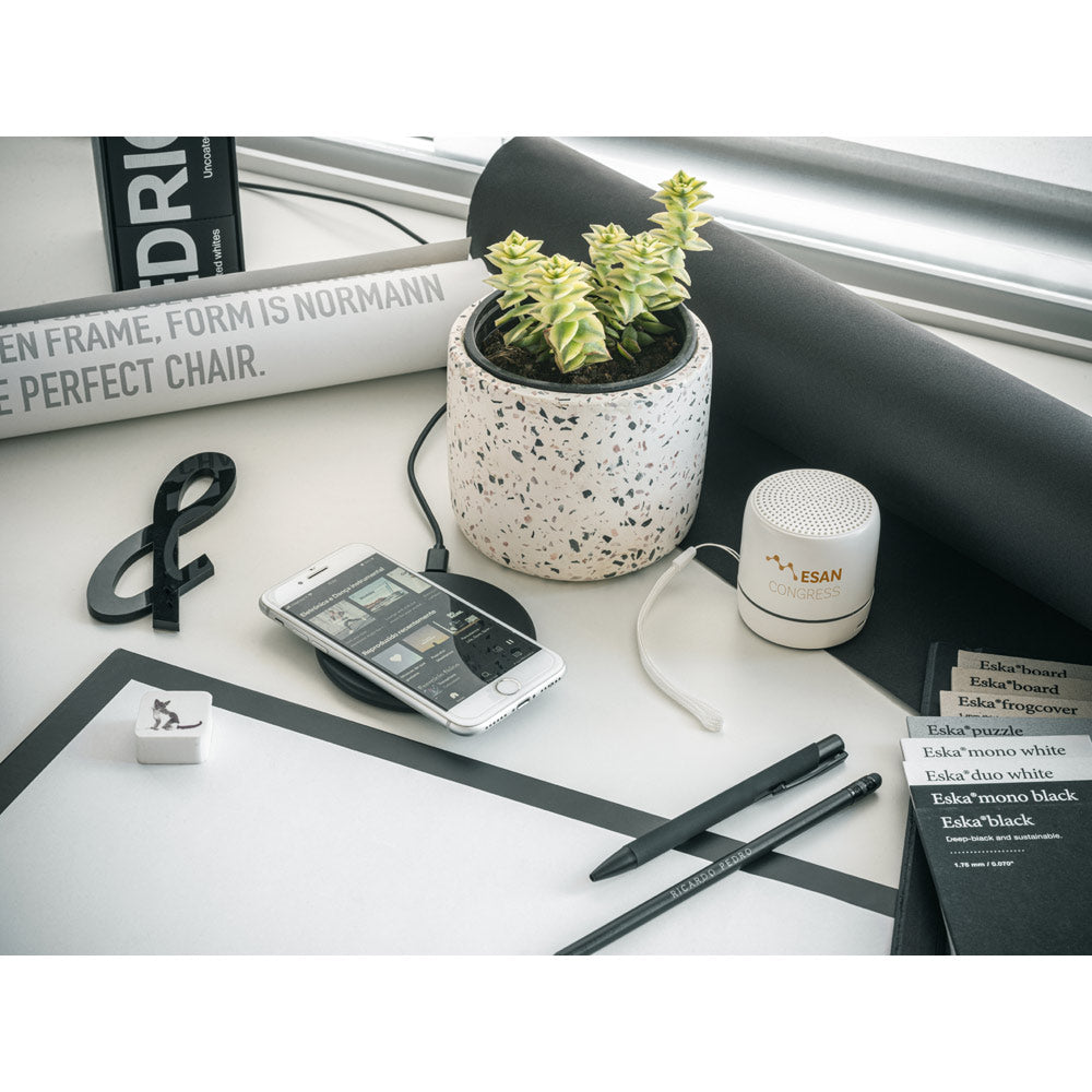 Turing. Portable 3W Speaker With 4 Hours Of Battery Life On Recycled Abs (100% Rabs)