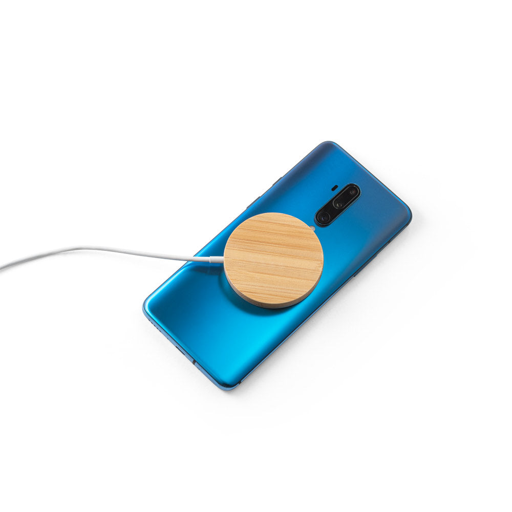 Daimler. 15W Superfast Wireless Magnetic Charger In Bamboo